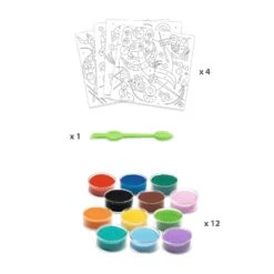 Djeco Sables Colorés : Abstractions -Petit Monde Soldes p5 FULL 10