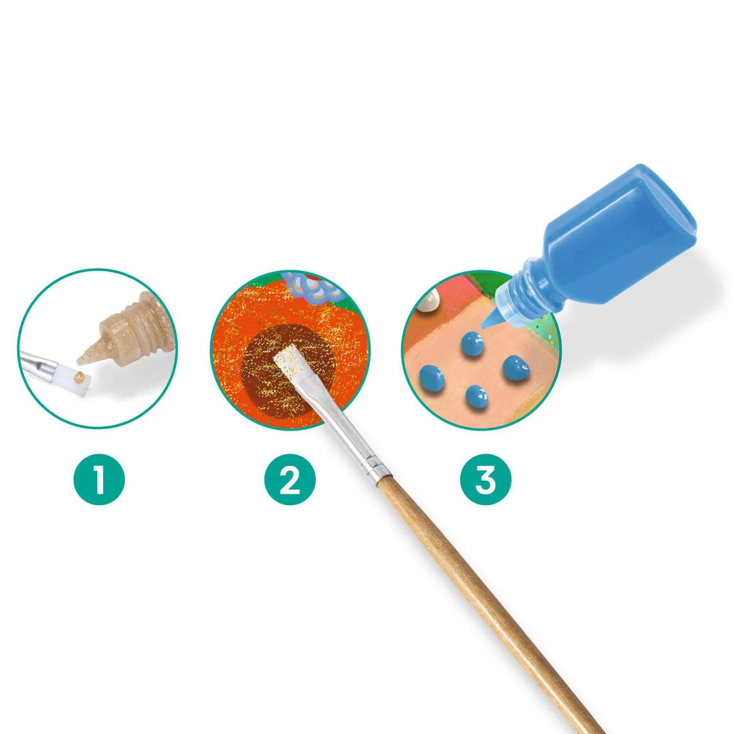 Djeco Peinture 3D / Forêt Tropicale 7 Djeco Peinture 3D / Forêt Tropicale – Image 5