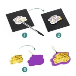 Djeco Amulettes Métal à Créer : Porte-bonheur -Petit Monde Soldes p5 FULL 36