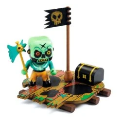 Djeco Pack Bateau Pirate Arty Toys Avec Figurines -Petit Monde Soldes pack bateau pirate arty toys avec figurines 4