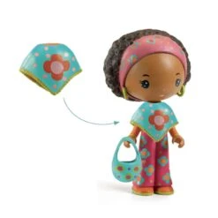 Djeco Poppy Et Nouky - Figurine Tinyly -Petit Monde Soldes poppy nouky figurine tinyly 1