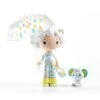 Djeco Prunelle & Bianca - Figurine Tinyly -Petit Monde Soldes prunelle bianca figurine tinyly