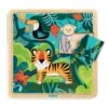 Puzzle 3 Ans Jungle 15 Pièces - Djeco 1 Puzzle 3 Ans Jungle 15 Pièces - Djeco -Petit Monde Soldes puzzle 3 ans jungle 15 pieces
