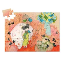 Puzzle 4 Ans Kokeishi 36 Pièces - Djeco -Petit Monde Soldes puzzle 4 ans kokeshi 36 pieces 1