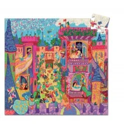 Puzzle Djeco 5 Ans Château Féerique 54 Pièces -Petit Monde Soldes puzzle chateau feerique 54 pieces 1