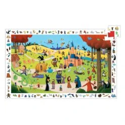 Puzzle Contes 54 Pièces - Djeco 4 Ans -Petit Monde Soldes puzzle contes djeco 54 pieces 1