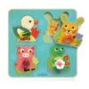 Puzzle Djeco Croc-carrot -Petit Monde Soldes puzzle djeco croc carrot