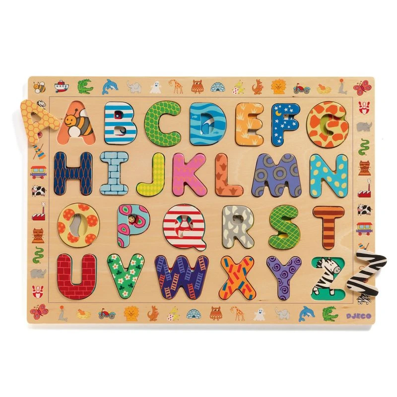 Puzzle éducatif En Bois ABC - Djeco 3 Puzzle éducatif En Bois ABC - Djeco
