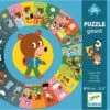 Puzzle Géant La Journée 24 Pièces - Djeco 1 Puzzle Géant La Journée 24 Pièces - Djeco -Petit Monde Soldes puzzle geant la journee 24 pieces