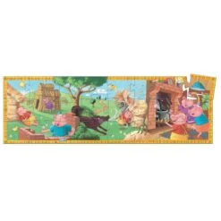 Puzzle Djeco 3 Ans Les Trois Petits Cochons 24 Pièces -Petit Monde Soldes puzzle les trois petits cochons 24 pieces 1