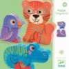 Puzzles Tunga & Co - Djeco 1 Puzzles Tunga & Co - Djeco -Petit Monde Soldes puzzles evolutifs tunga co