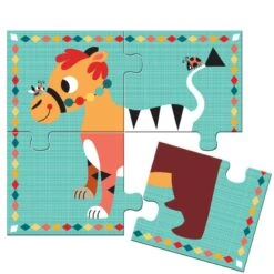 Djeco Rigolo N'co - 4 Puzzles 2 Ans 4 Pièces 10 Djeco Rigolo N'co - 4 Puzzles 2 Ans 4 Pièces -Petit Monde Soldes rigolo and co 4 puzzles 4 pieces 2