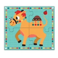 Djeco Rigolo N'co - 4 Puzzles 2 Ans 4 Pièces 11 Djeco Rigolo N'co - 4 Puzzles 2 Ans 4 Pièces -Petit Monde Soldes rigolo and co 4 puzzles 4 pieces 3