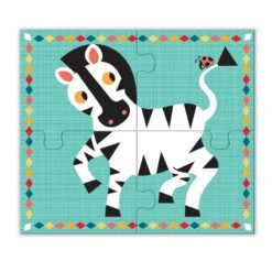 Djeco Rigolo N'co - 4 Puzzles 2 Ans 4 Pièces 13 Djeco Rigolo N'co - 4 Puzzles 2 Ans 4 Pièces -Petit Monde Soldes rigolo and co 4 puzzles 4 pieces 5