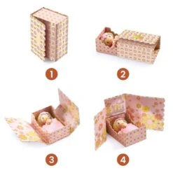 Djeco Rose Tinyroom -Tinyly -Petit Monde Soldes rose tinyroom tinyly 5