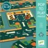 Routes - Puzzle Pop To Play - Djeco - 21 Pièces 2 Routes - Puzzle Pop To Play - Djeco - 21 Pièces -Petit Monde Soldes routes puzzle pop to play
