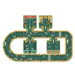 Routes - Puzzle Pop To Play - Djeco - 21 Pièces -Petit Monde Soldes routes puzzle pop to play 4